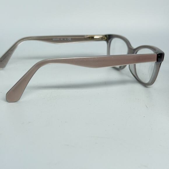 Kate Spade Bronwen KB7 Light Brown on Clear Eyeglasses Frame w/ Flexhinge H19375 - Picture 4 of 7